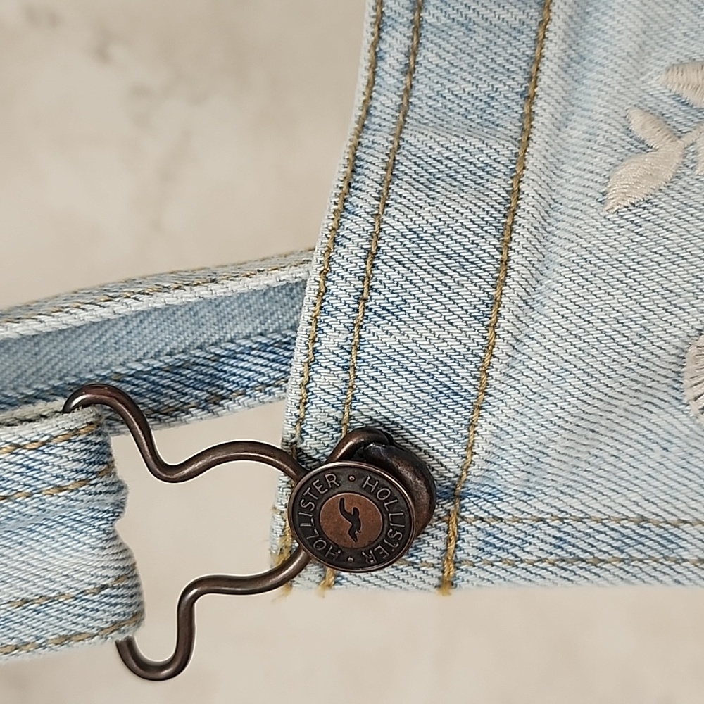 ๐ฉต๐ HOLLISTER Stretch Super Skinny Crop OVERALLS ๐๐ฉต - Picture 7 of 15